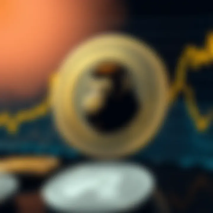 Graph showing trends in Ape Coin cryptocurrency price over time