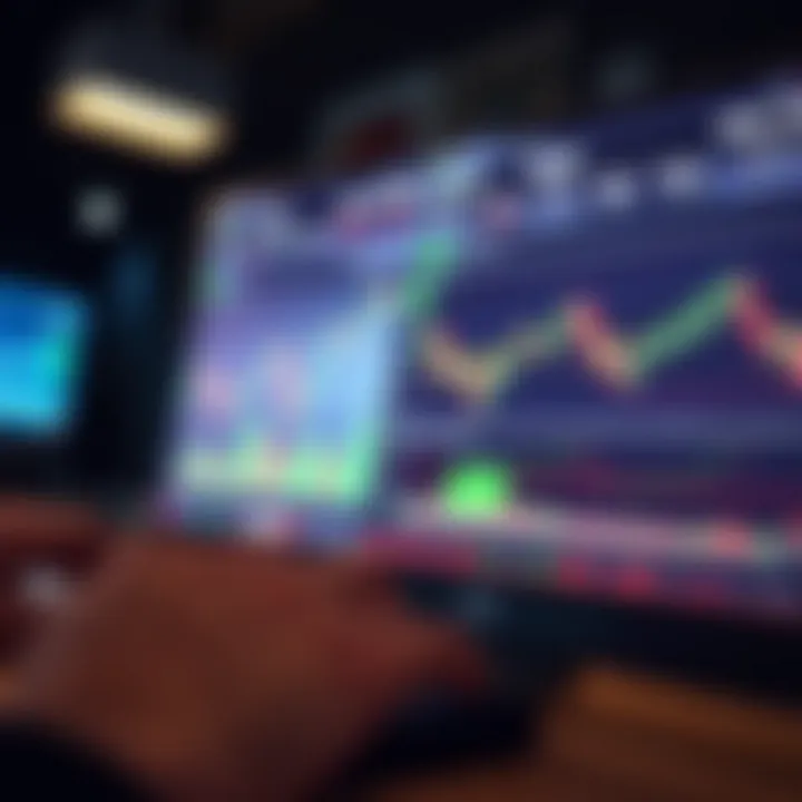 Visual representation of a secure online trading platform interface used by Nigerian binary options traders with charts and trading options