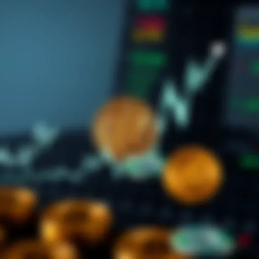 Graph showing Bitcoin price fluctuations with Nigerian Naira symbols