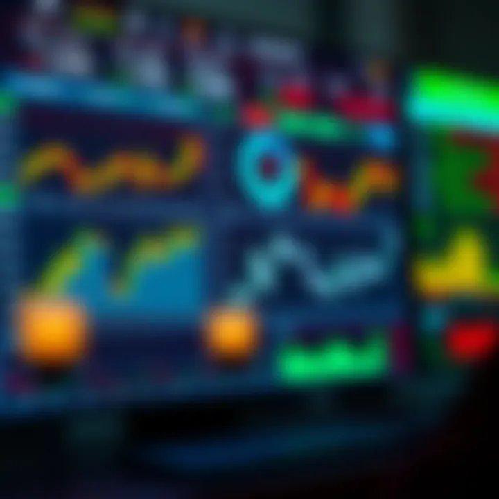 Digital interface showing real-time copy trading activity and portfolio performance