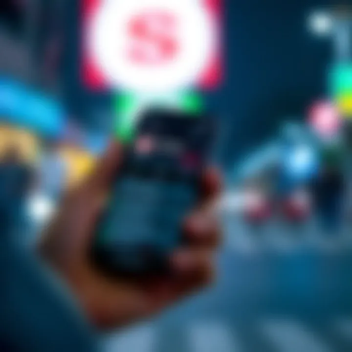 Mobile phone displaying TapSwap app interface for airtime recharge options