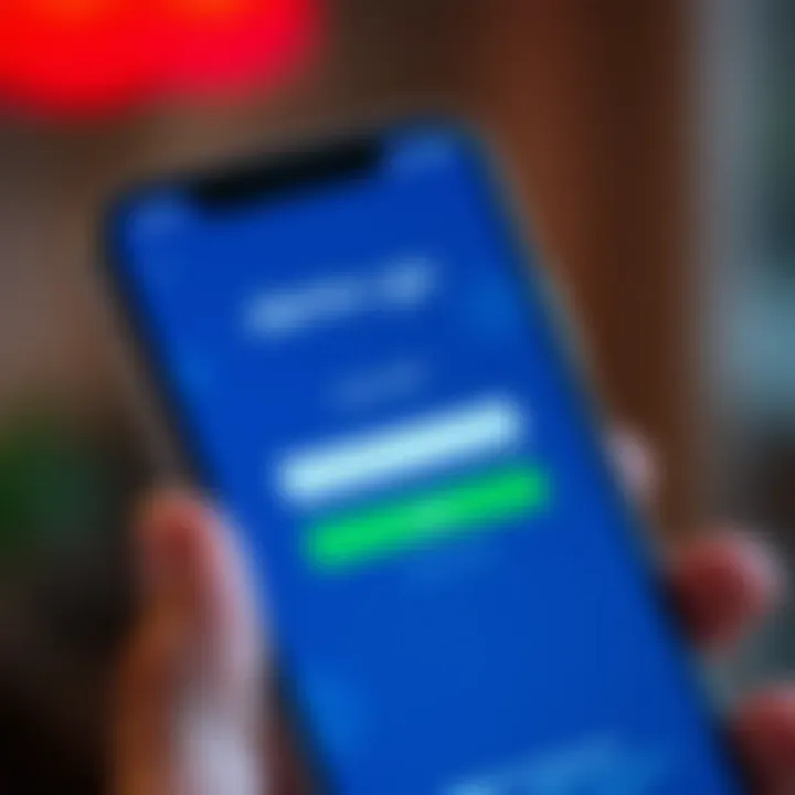Screenshot of Deriv Go app login screen on a smartphone displaying username and password fields