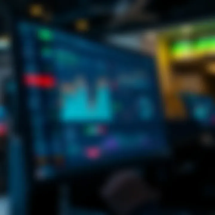 User interface of Deriv platform featuring integrated TradingView tools and options for customizing trading strategies