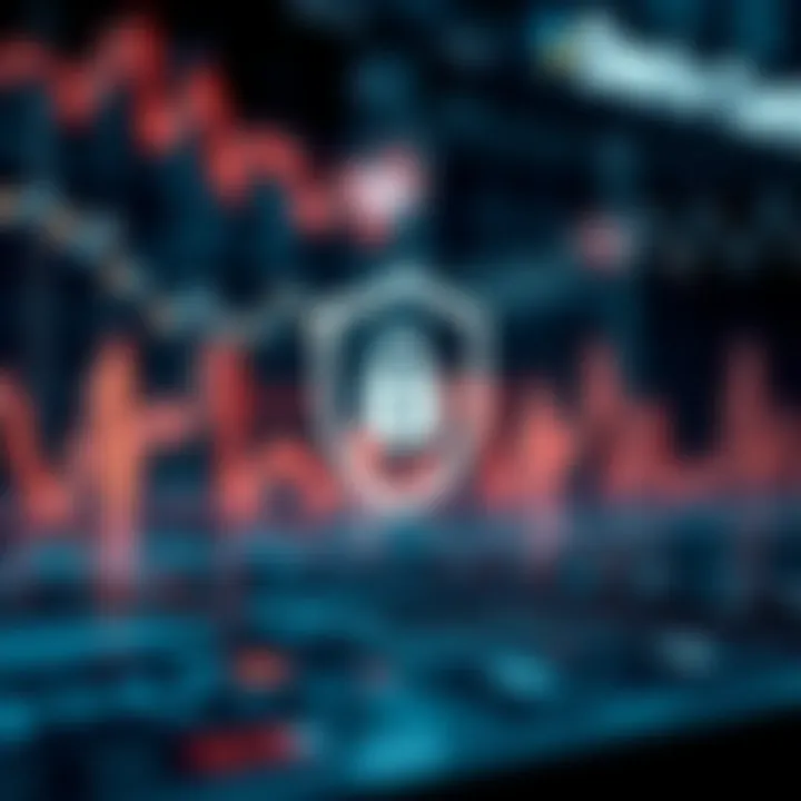 Security Measures Ensuring Safe Trading with Deriv Secure online transaction with shield icon symbolizing data protection in online trading