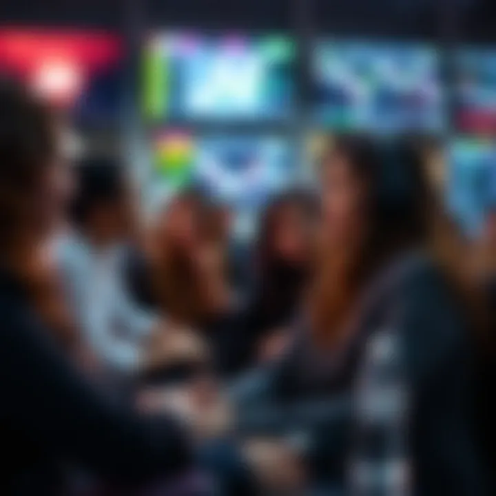 Online community engaging in discussions on binary forex strategies and market trends