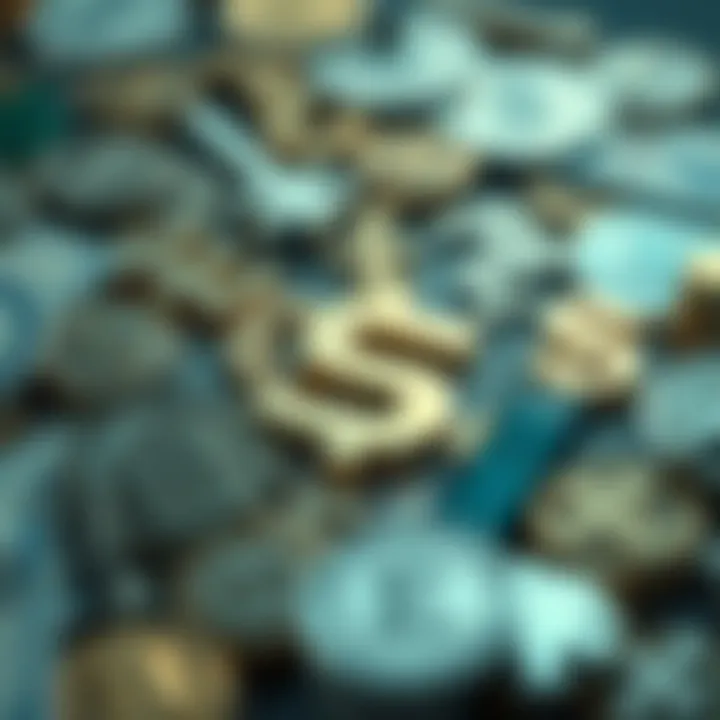 Collection of currency symbols representing diverse forex trading opportunities