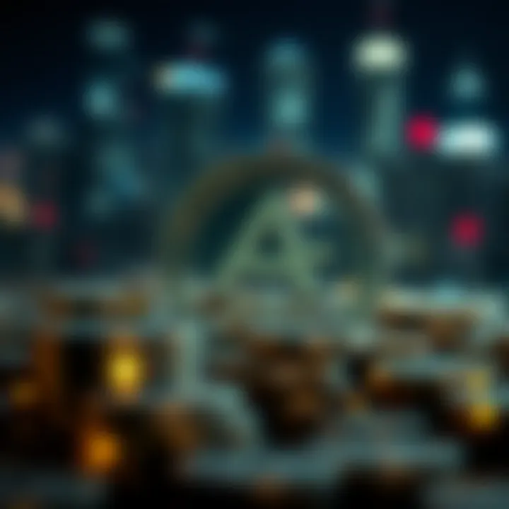 Illustration of factors influencing ADA cryptocurrency market value