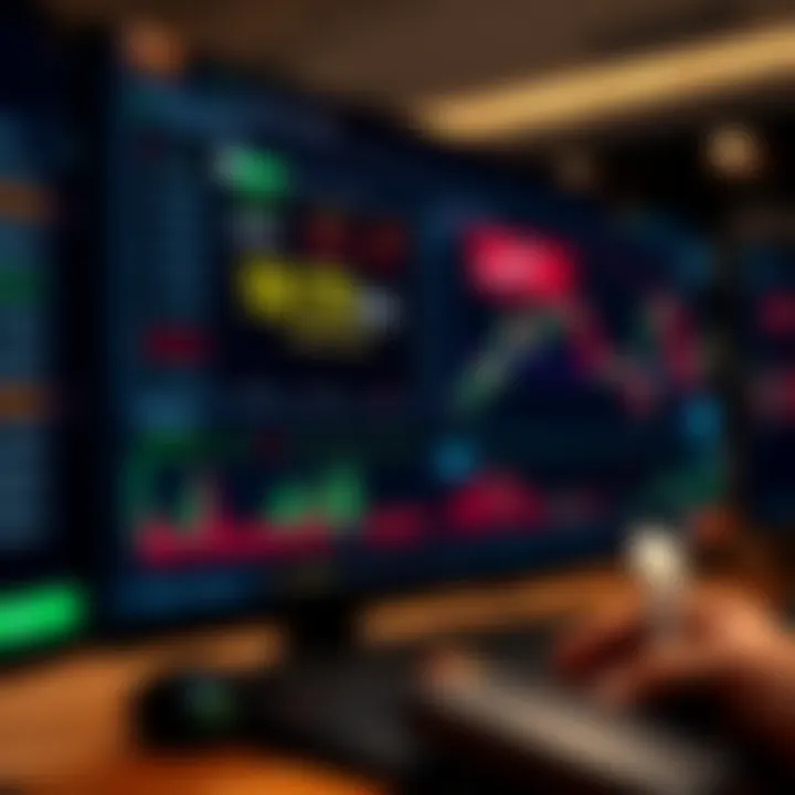 Screenshot of HotForex trading platform showing various currency pairs and market trends
