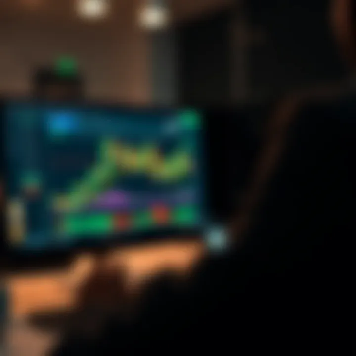 TradingView Platform Interface with Customizable Charts for Nigerian Traders TradingView platform interface showcasing customizable charts with technical indicators for Nigerian market analysis
