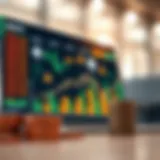 Illustration of a diversified portfolio with multiple financial assets icons