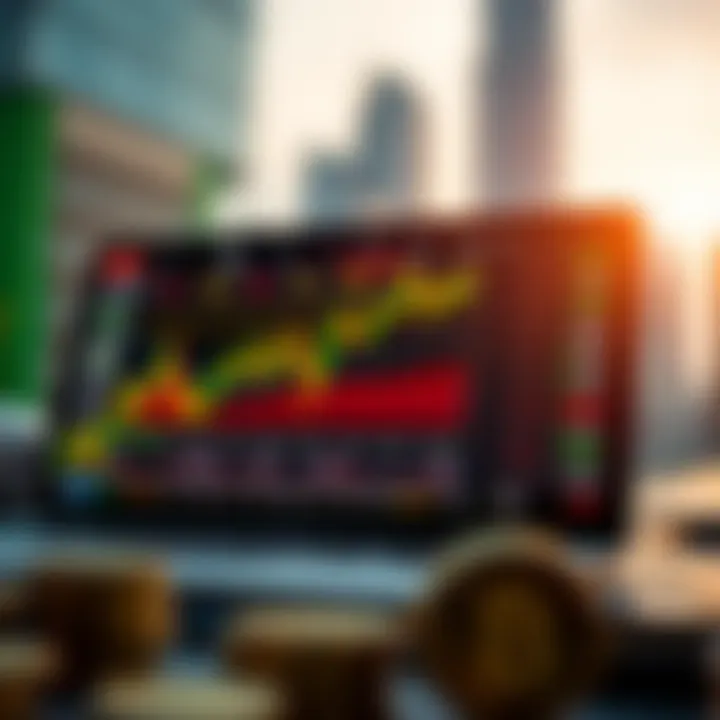 Visual representation of managing margin effectively to avoid margin calls and control risks