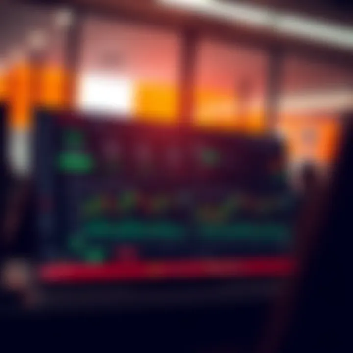 Dashboard screen displaying various trading options and real-time market data on Pocket Option platform