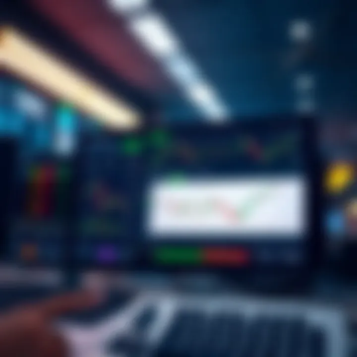 User-friendly interface of Quotex trading platform showing binary options and charts