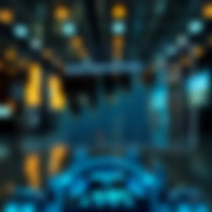 Conceptual graphic depicting risk factors and safeguards in synthetic index trading environments