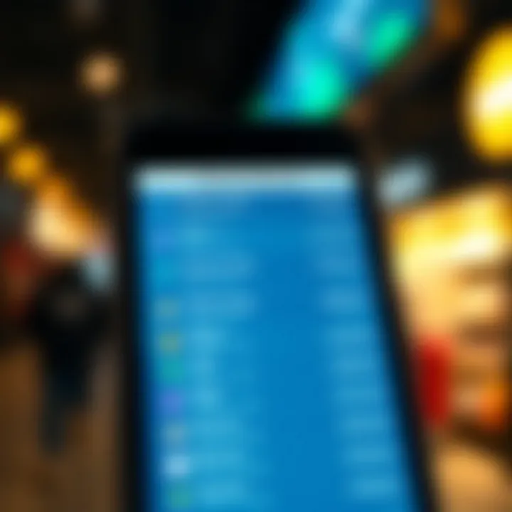 Illustration showing a list of digital codes for Tapswap with a mobile device screen