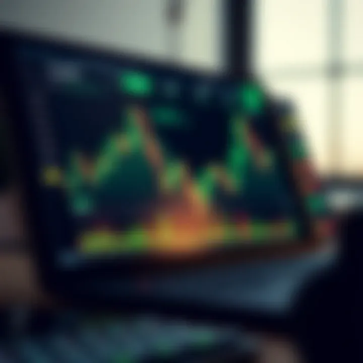 Dashboard interface of a trading website showing market charts and financial data for Nigerian investors