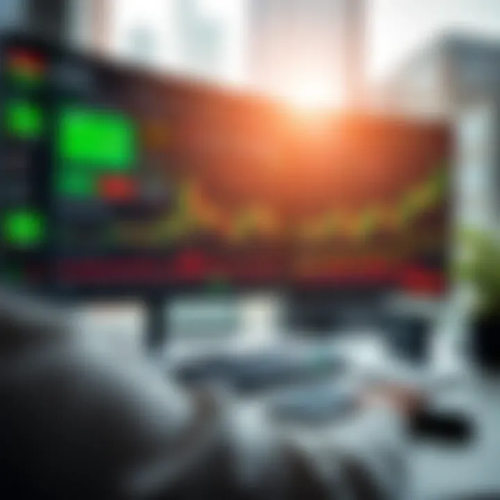 Dashboard showcasing risk management tools and binary options trading setup for Volatility Index on TradingView