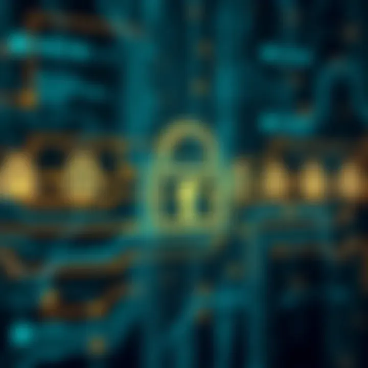 Diagram illustrating the flow of binary login authentication within a digital system