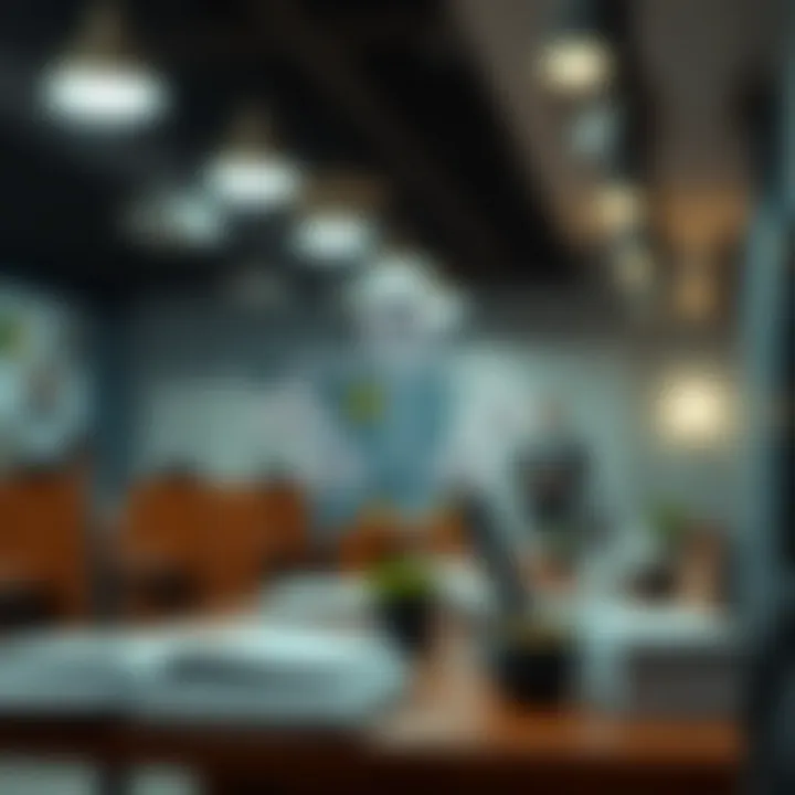 Diagram illustrating the organizational structure and functions within a typical economic firm