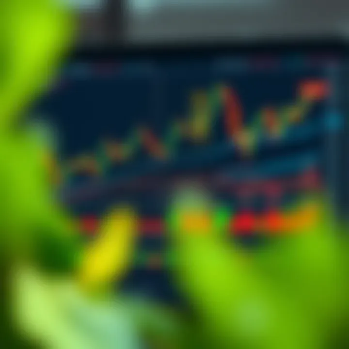 Chart displaying combined data streams from various financial instruments illustrating synthetic trading concepts on a digital platform