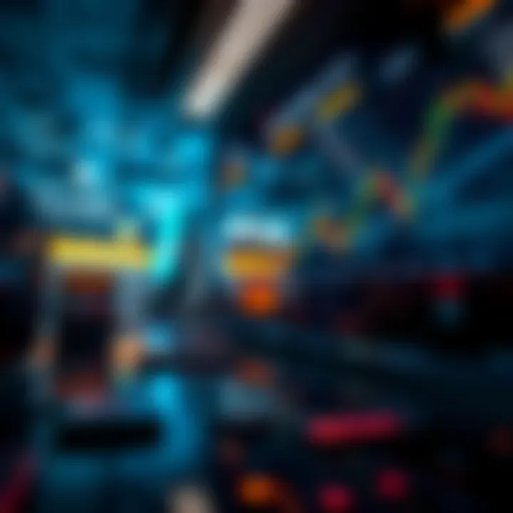 Uniswap's Decentralized Exchange Technology and Market Insights Visual representation of Uniswap's decentralized exchange technology illustrating blockchain integration and trading activity