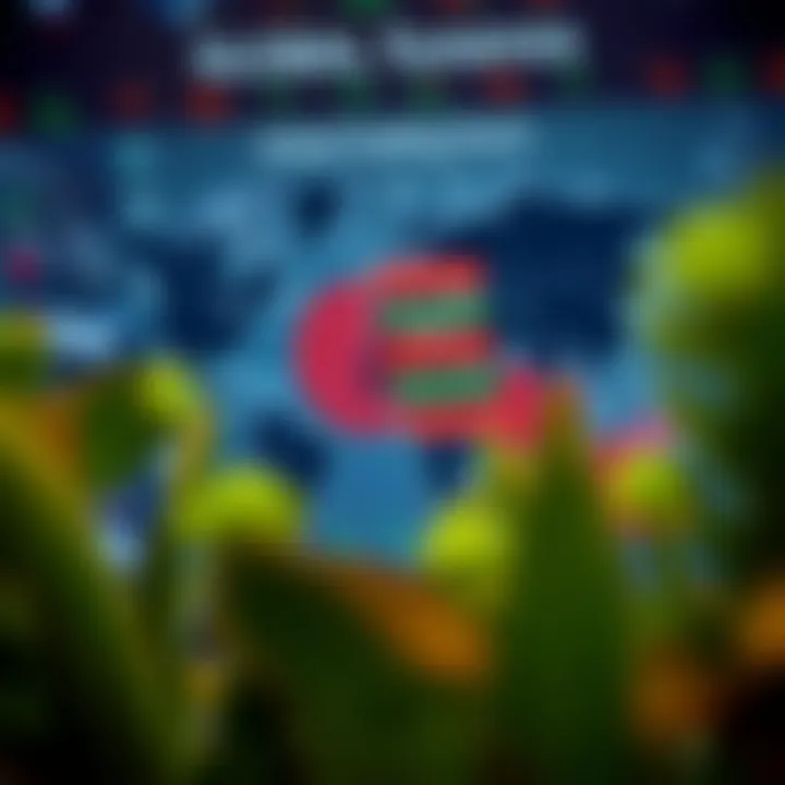 Forex market global trading sessions map showing overlap periods and active zones