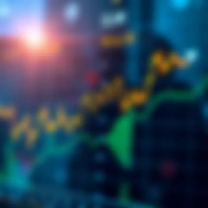 Graph illustrating Stellar Lumens price movement with trend lines and key support and resistance levels