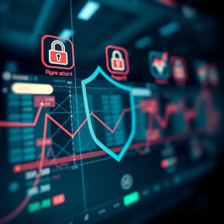 Illustration of safety and regulation symbols representing secure trading for Nigerian investors