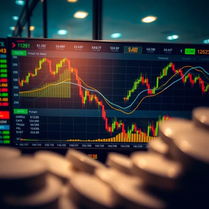 Headway FX Platform Features and Market Access in Nigeria Digital forex trading platform interface showing currency exchange rates and market trends