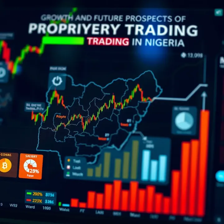 Map highlighting the growth and prospects of proprietary trading firms in Nigeria