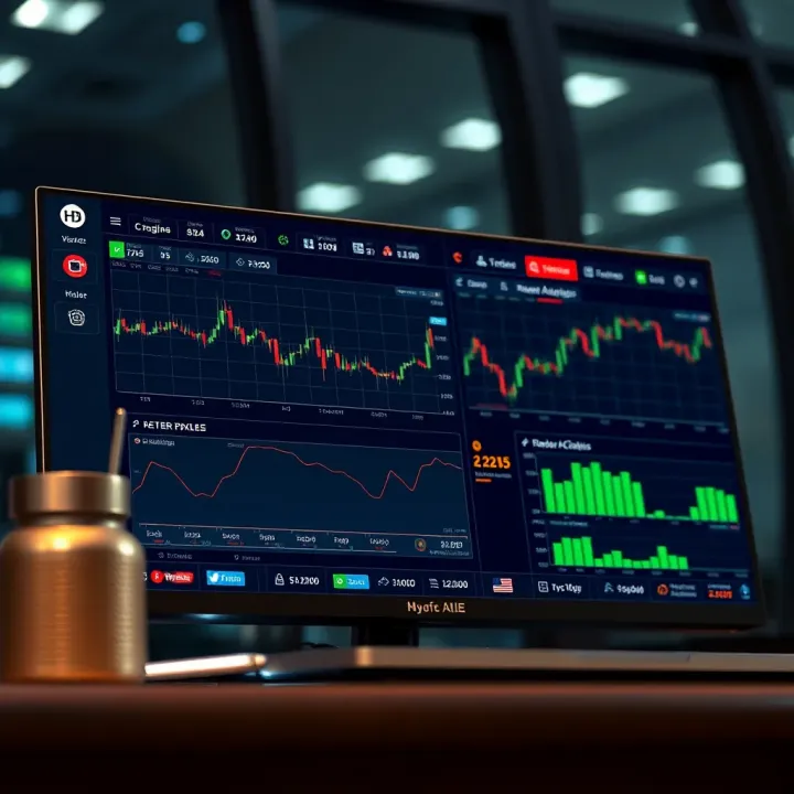 Dashboard of an online forex trading platform highlighting broker selection criteria and market analytics relevant to Nigerian traders