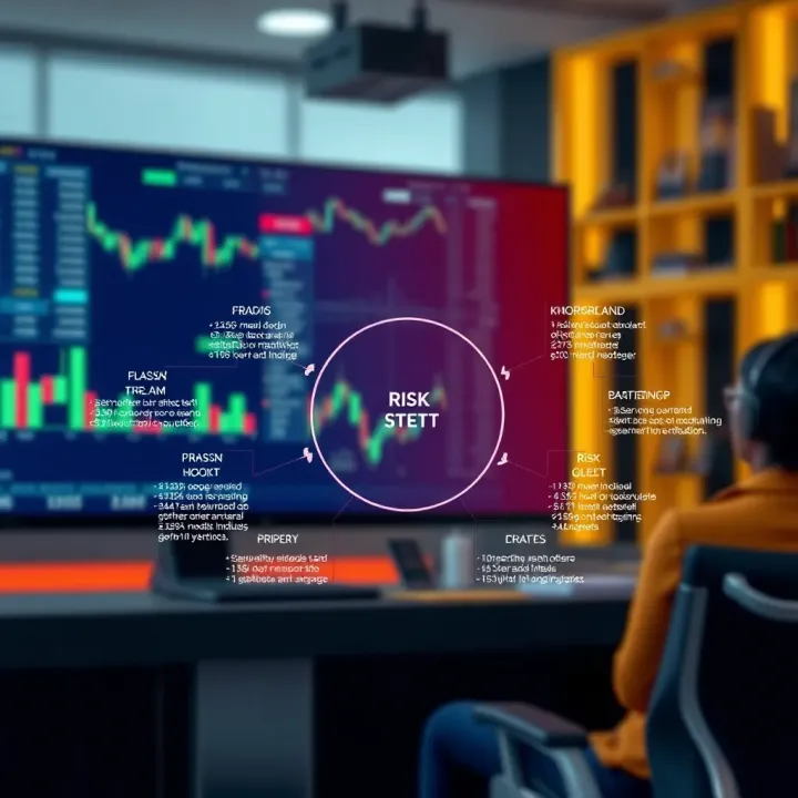 Diagram illustrating key strategies and risk management for trading synthetic indices