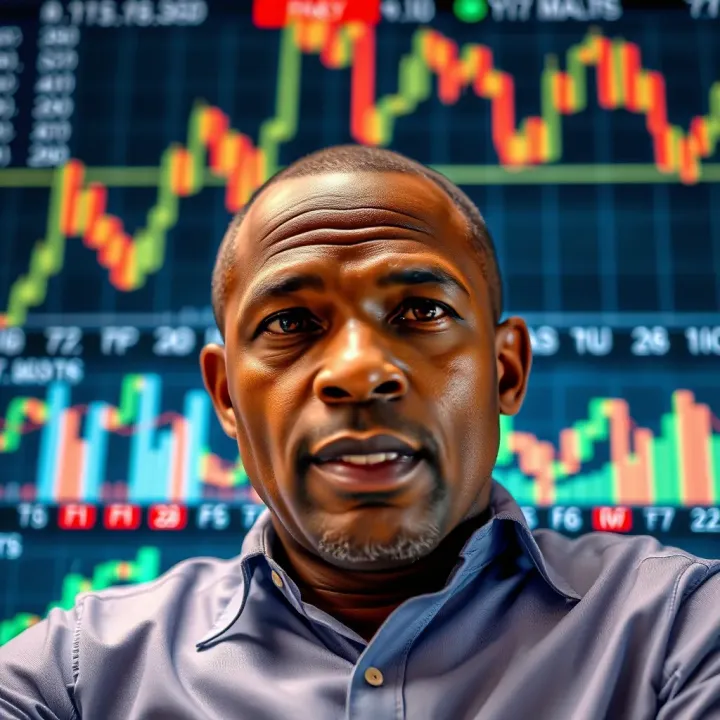Abstract depiction of currency exchange and market analysis charts highlighting trading strategies