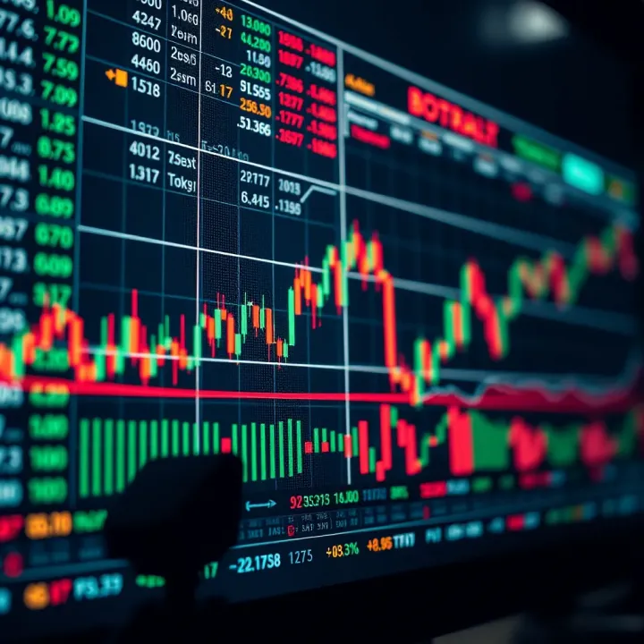 Automated Trading Algorithms in Nigerian Stock Market Graph showing automated trading algorithms analyzing Nigerian stock market data