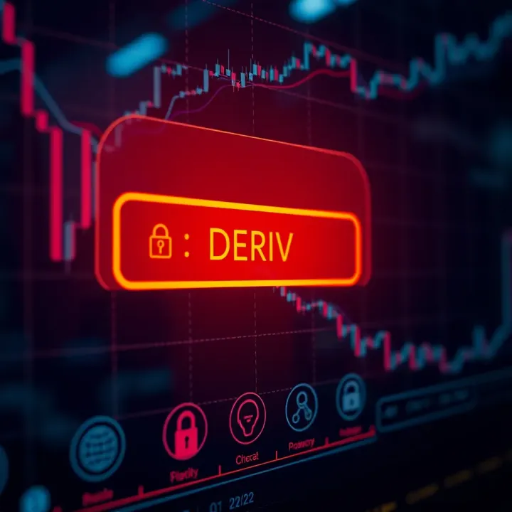 Secure login interface of a trading platform with a focus on password entry and security icons