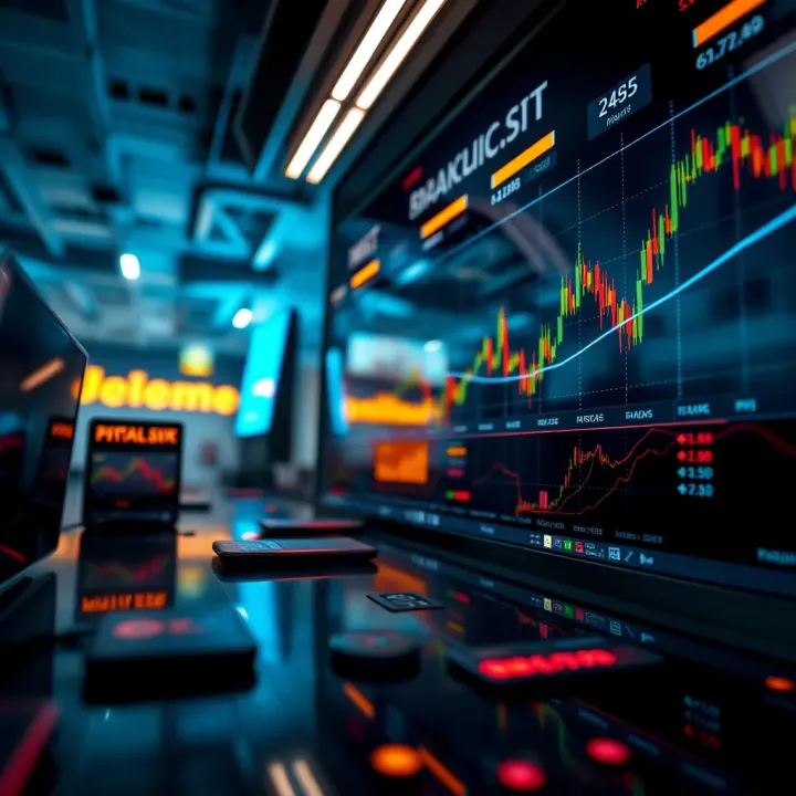 Uniswap's Decentralized Exchange Technology and Market Insights Visual representation of Uniswap's decentralized exchange technology illustrating blockchain integration and trading activity
